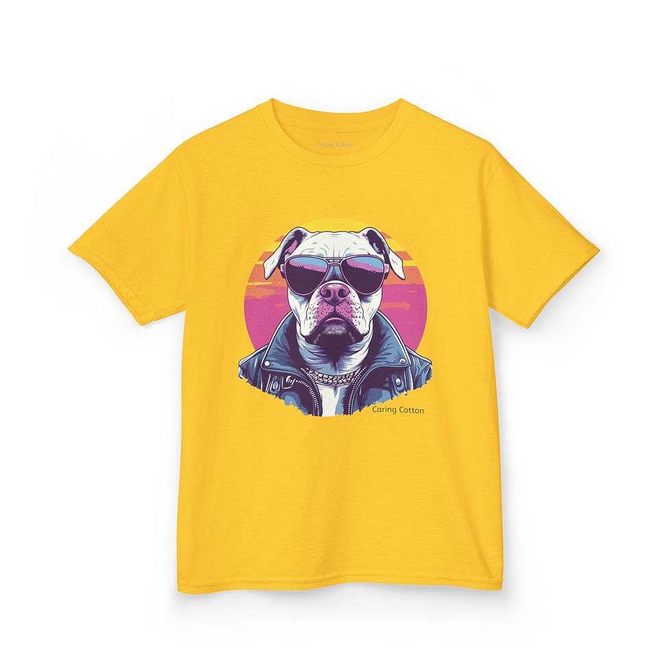 Thumbnail: Kids American Staffordshire Terrier Cool Guy Tee