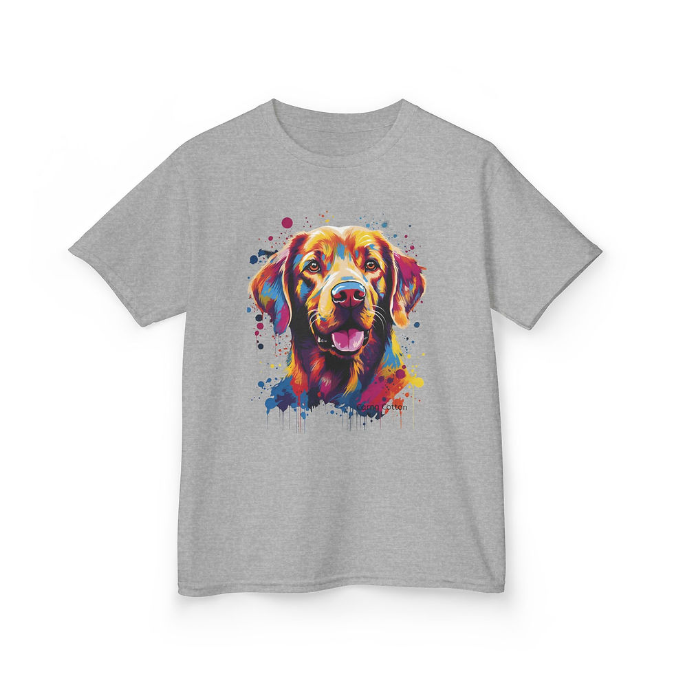 Thumbnail: Kids Labrador Retriever Pop Art Tee