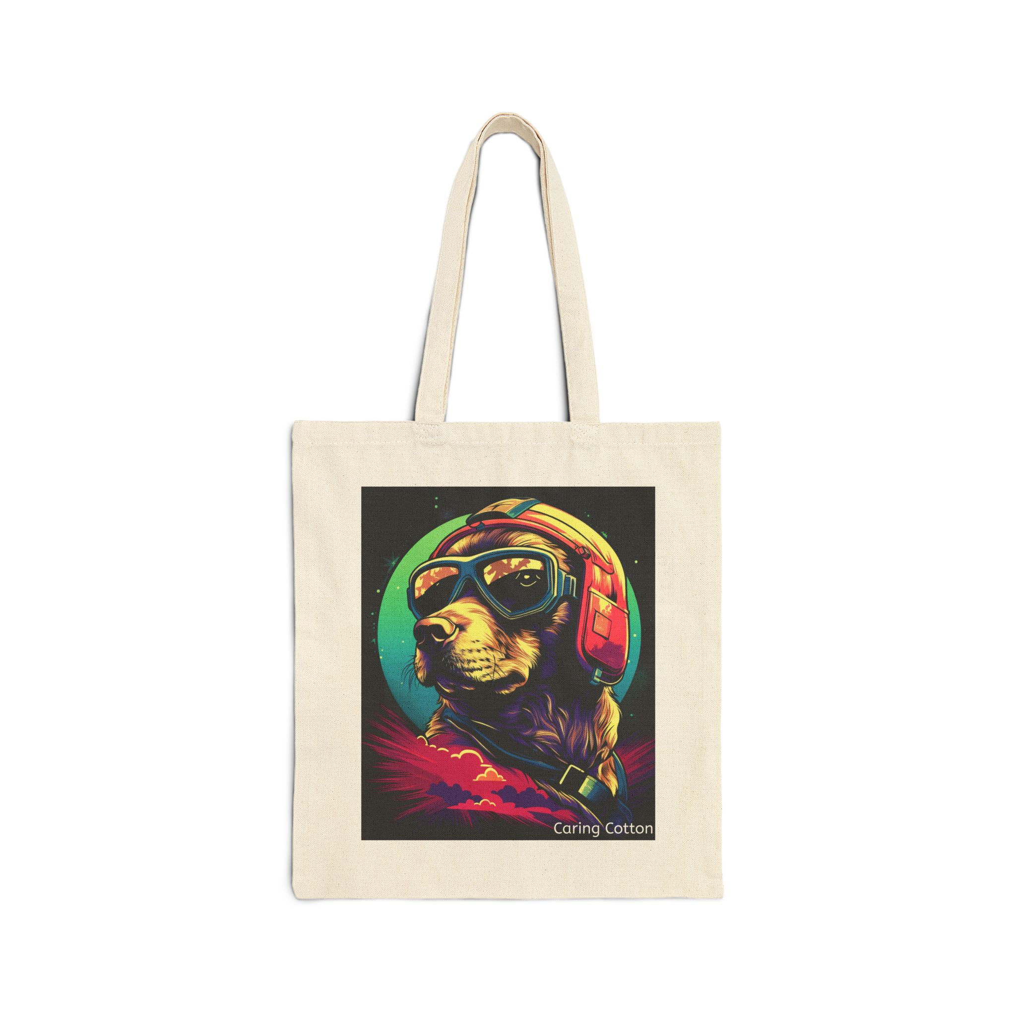 Dog Lover's Cotton Tote Bag