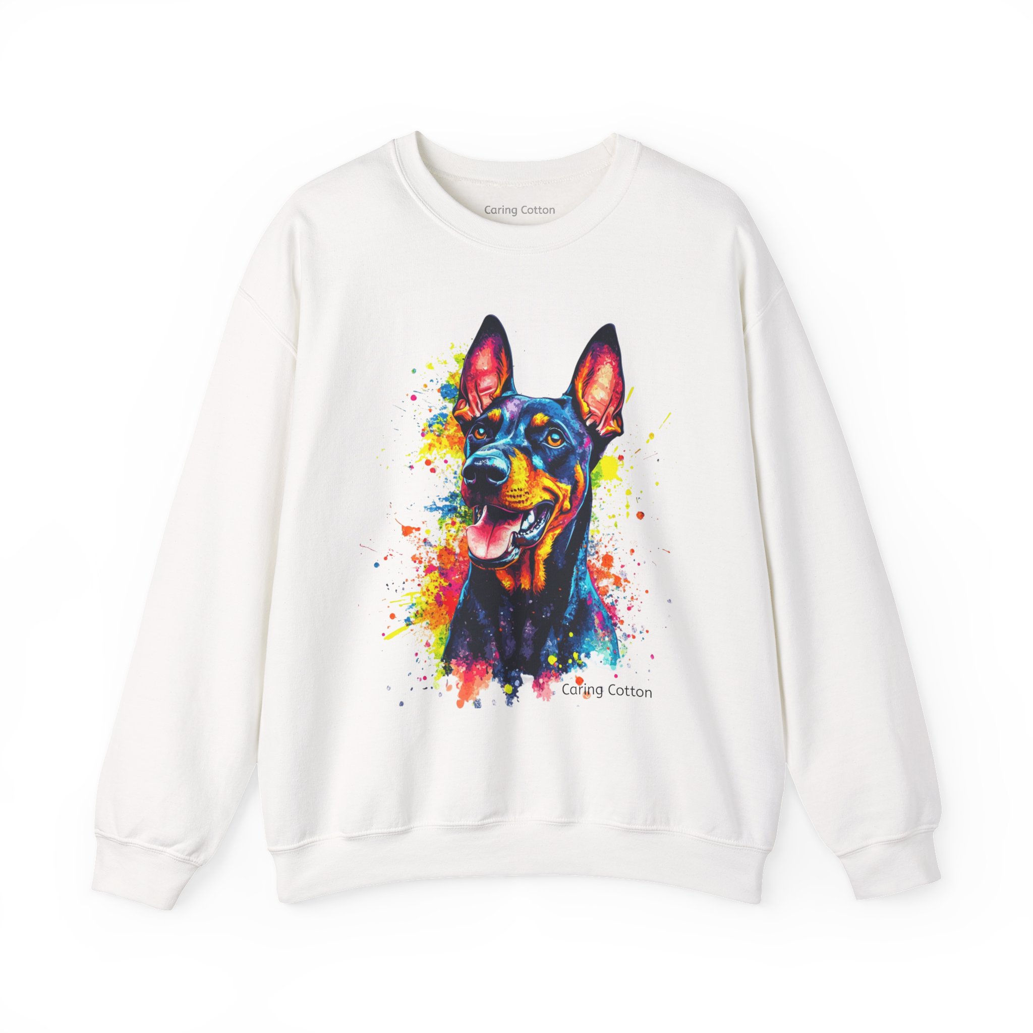 Doberman Pinscher Pop Art Sweatshirt