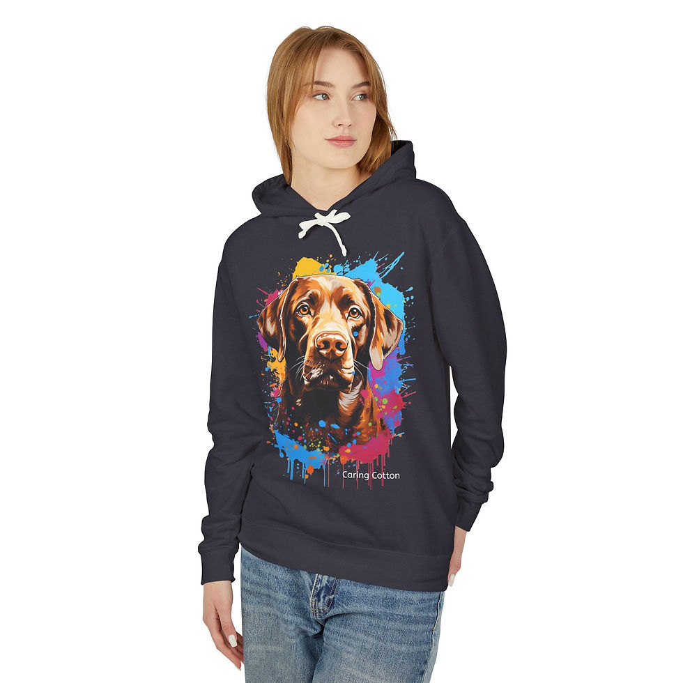 Thumbnail: Labrador Retriever Pop Art Hooded Sweatshirt