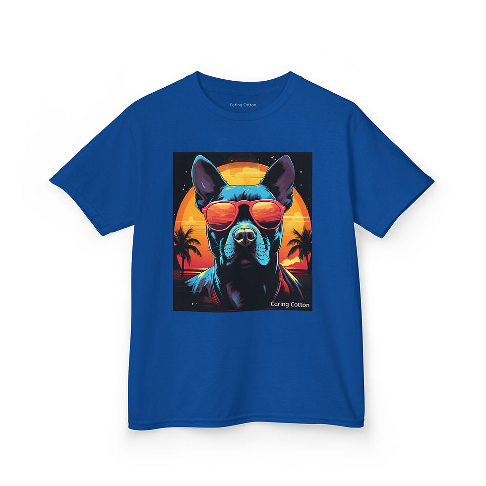 Thumbnail: Kids American Staffordshire Terrier Cool Guy Tee