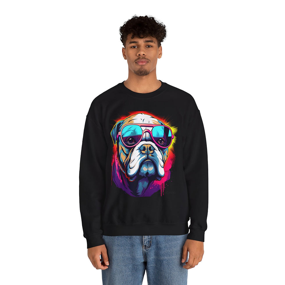 Thumbnail: Bulldog Cool Guy Sweatshirt