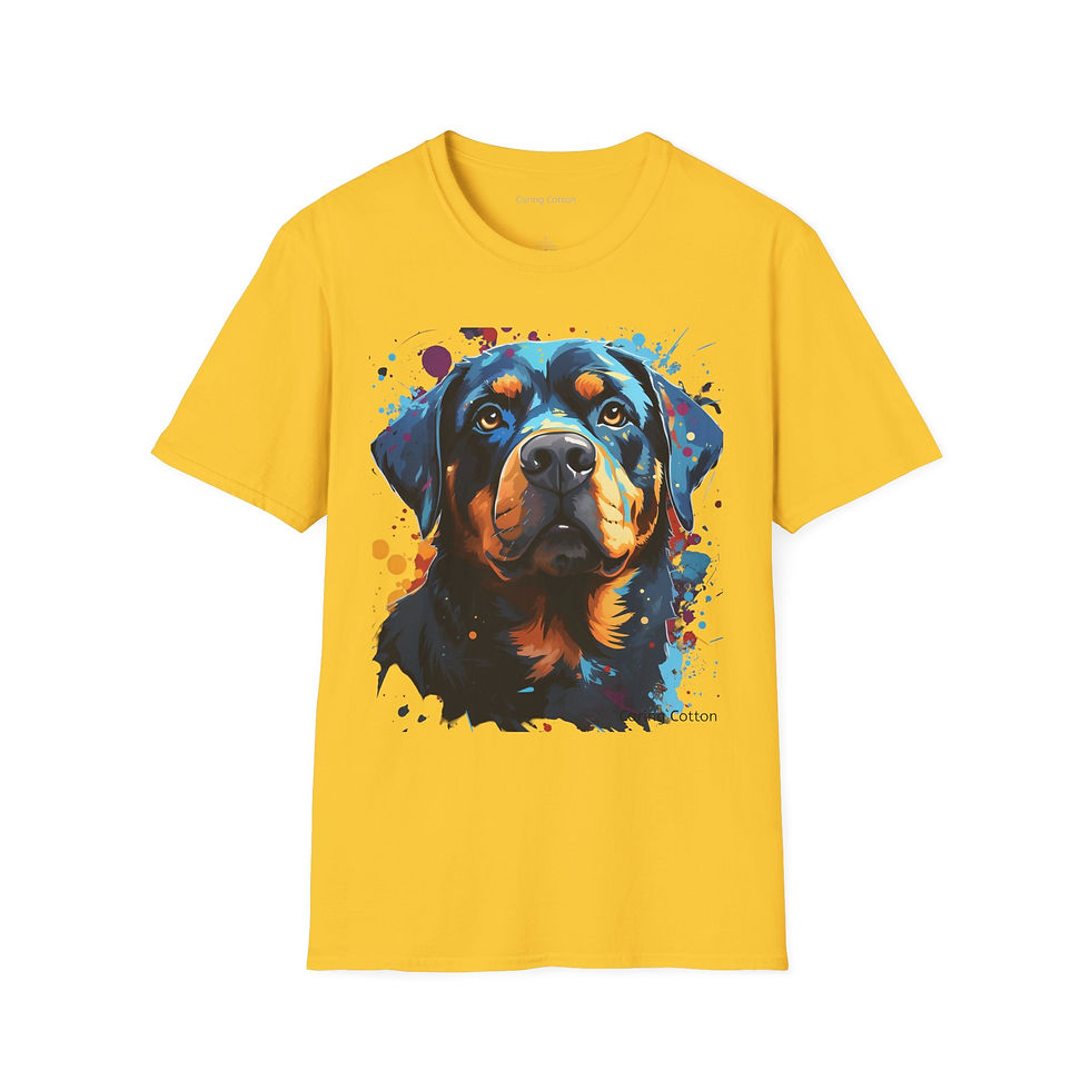 Thumbnail:  Rottweiler Pop Art T-Shirt