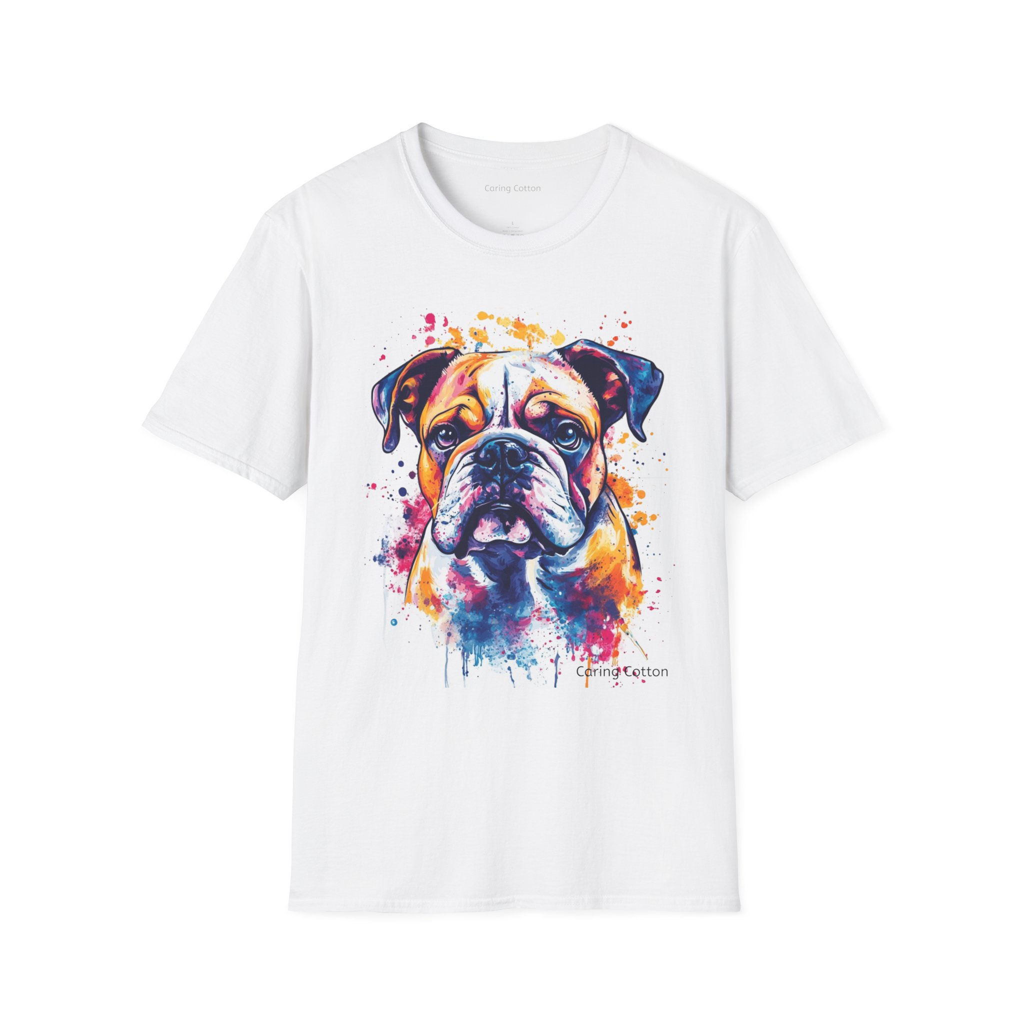 Bulldog Pop Art T-Shirt