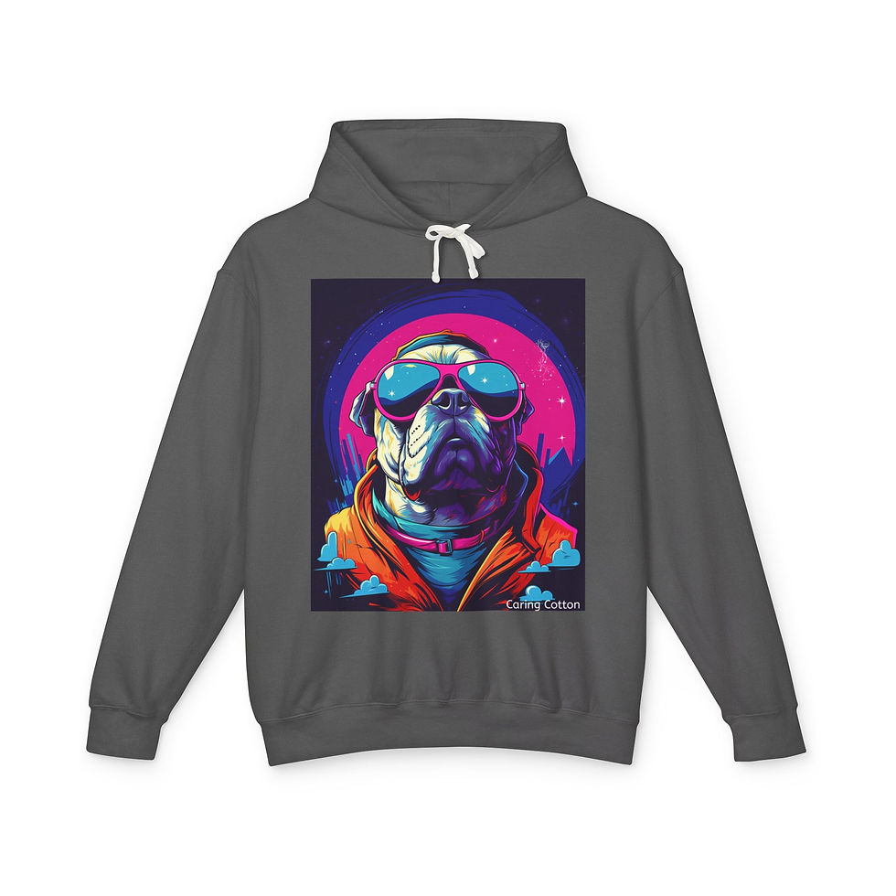Thumbnail: Bulldog Cool Guy Hooded Sweatshirt