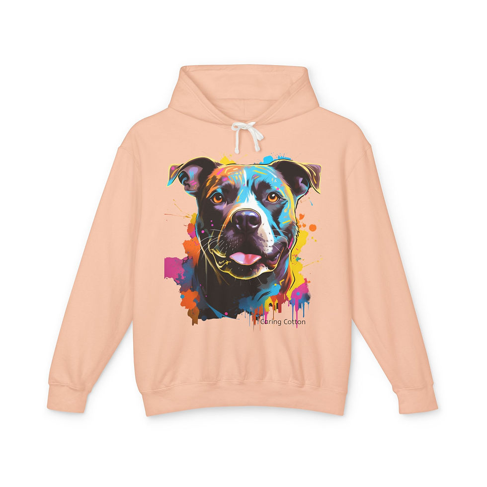 Thumbnail:  American Staffordshire Terrier Pop Art Hooded Sweatshirt