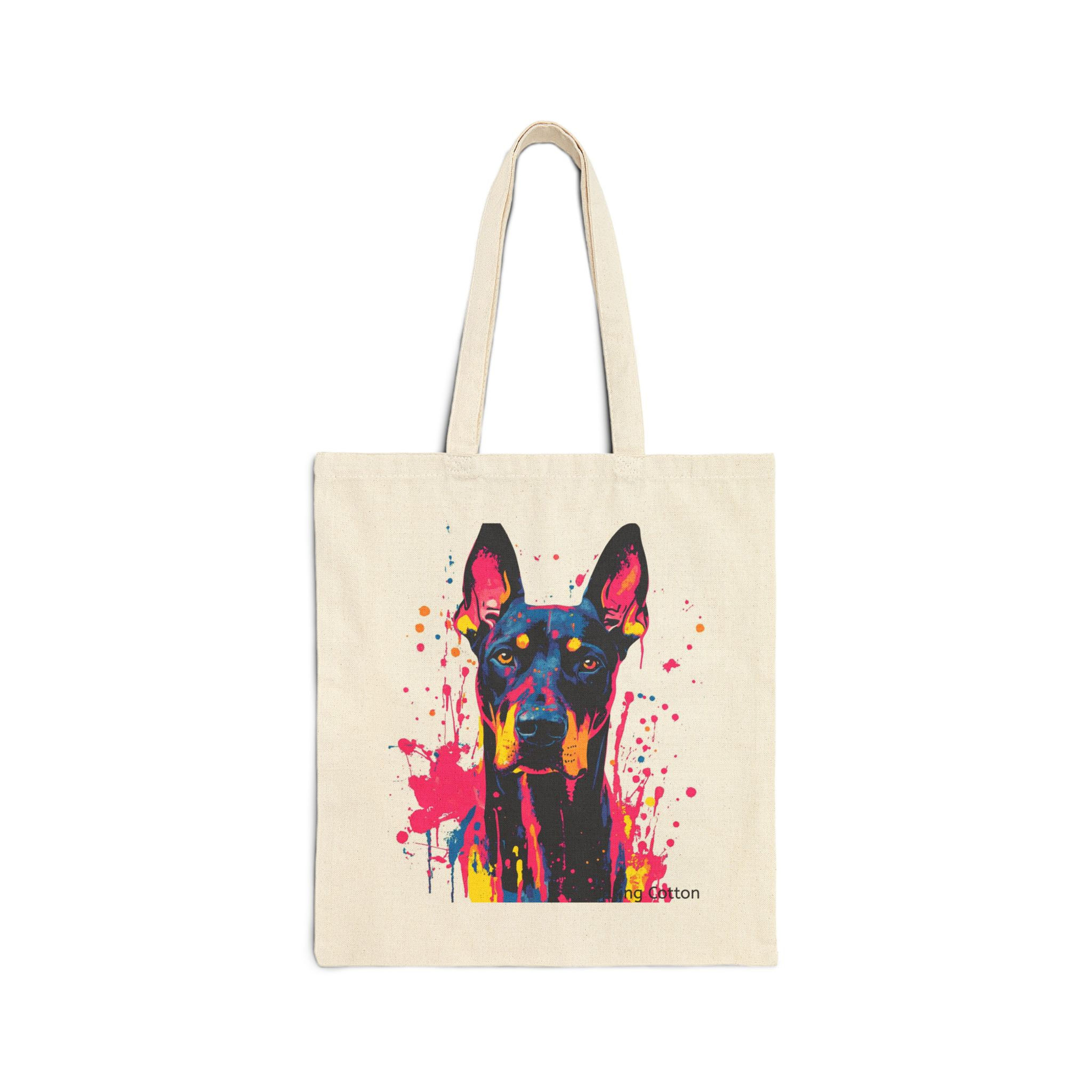 Dog Lover's Cotton Tote Bag