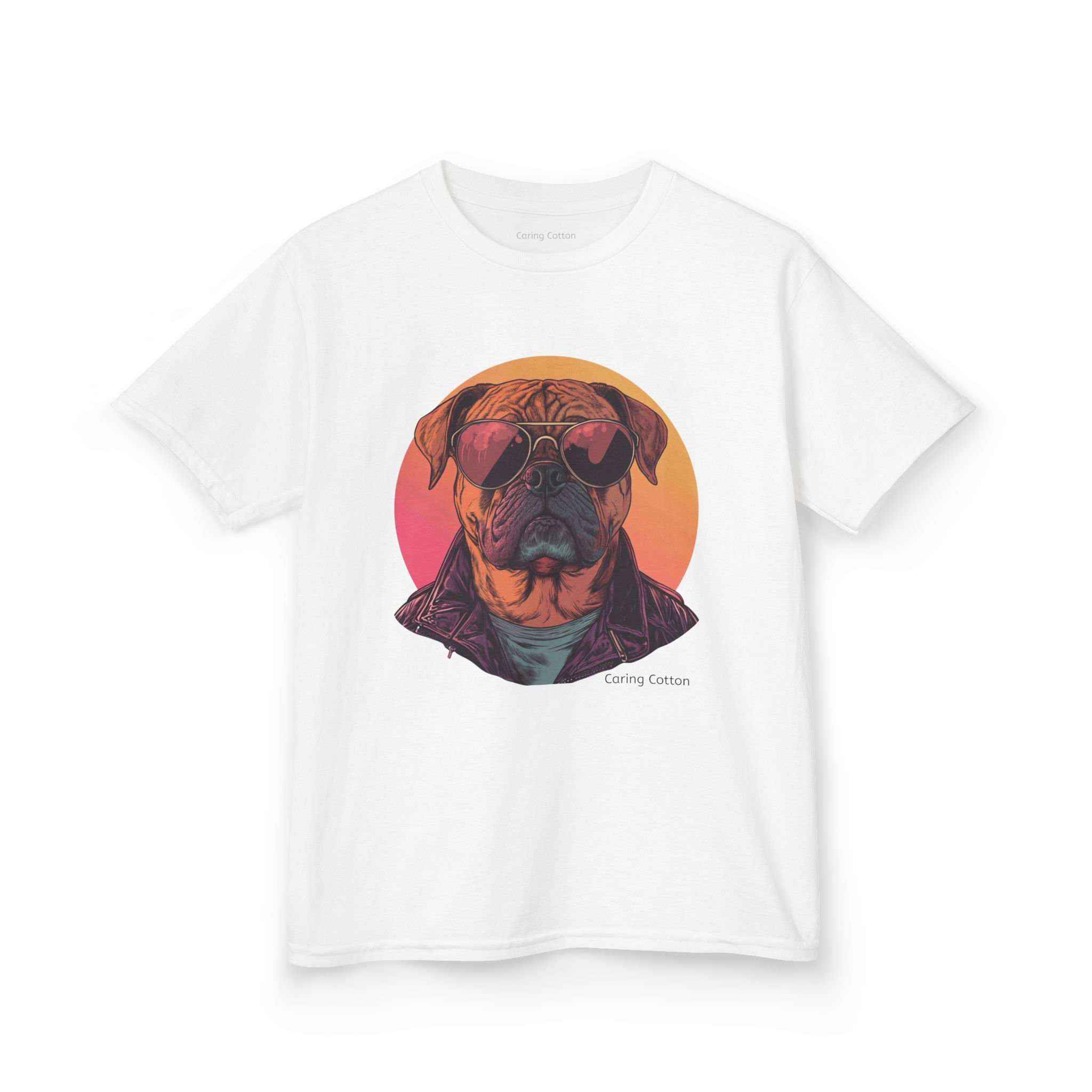 Kids Bulldog Cool Guy Tee