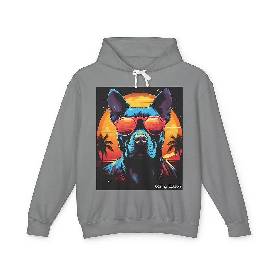 Thumbnail: American Stafford Terrier Cool Guy Hooded Sweatshirt