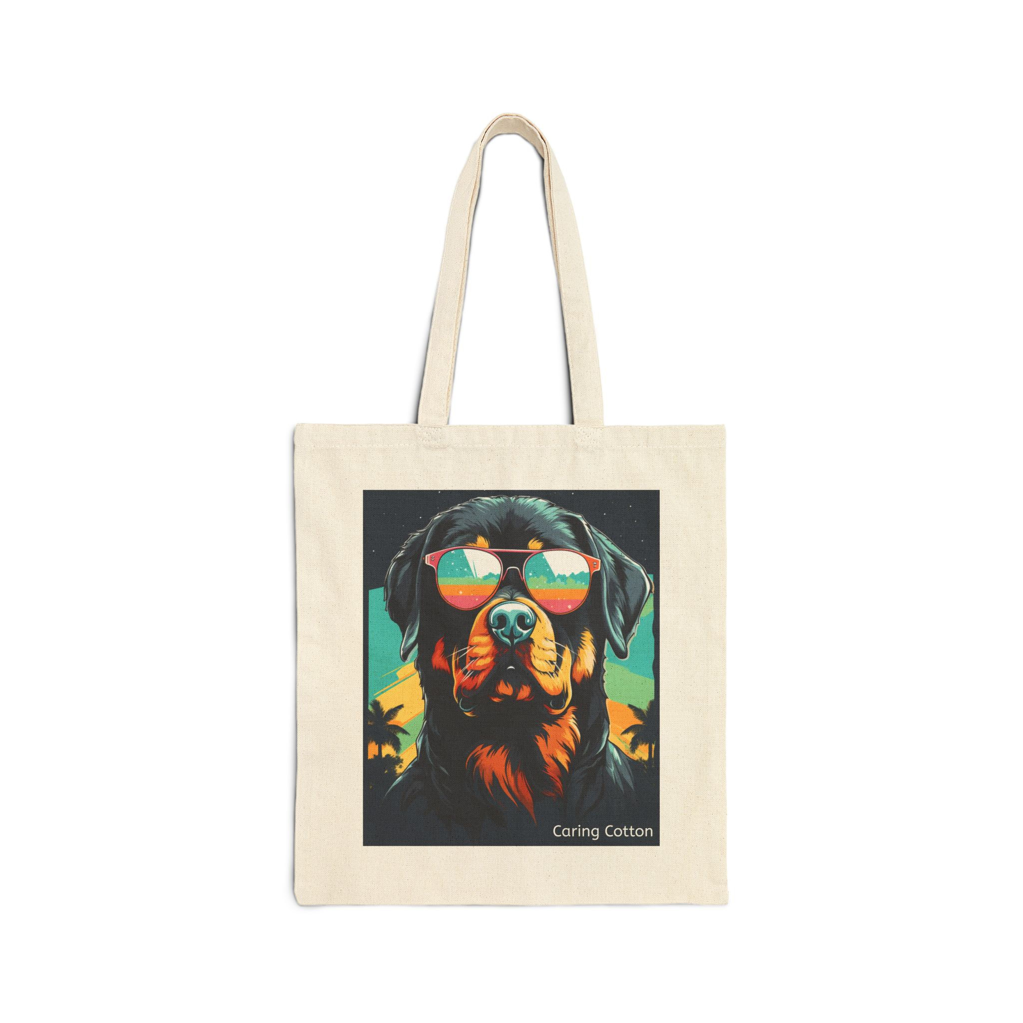 Dog Lover's Cotton Tote Bag