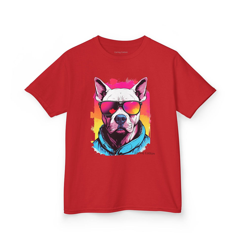 Thumbnail: Kids American Staffordshire Terrier Cool Guy Tee