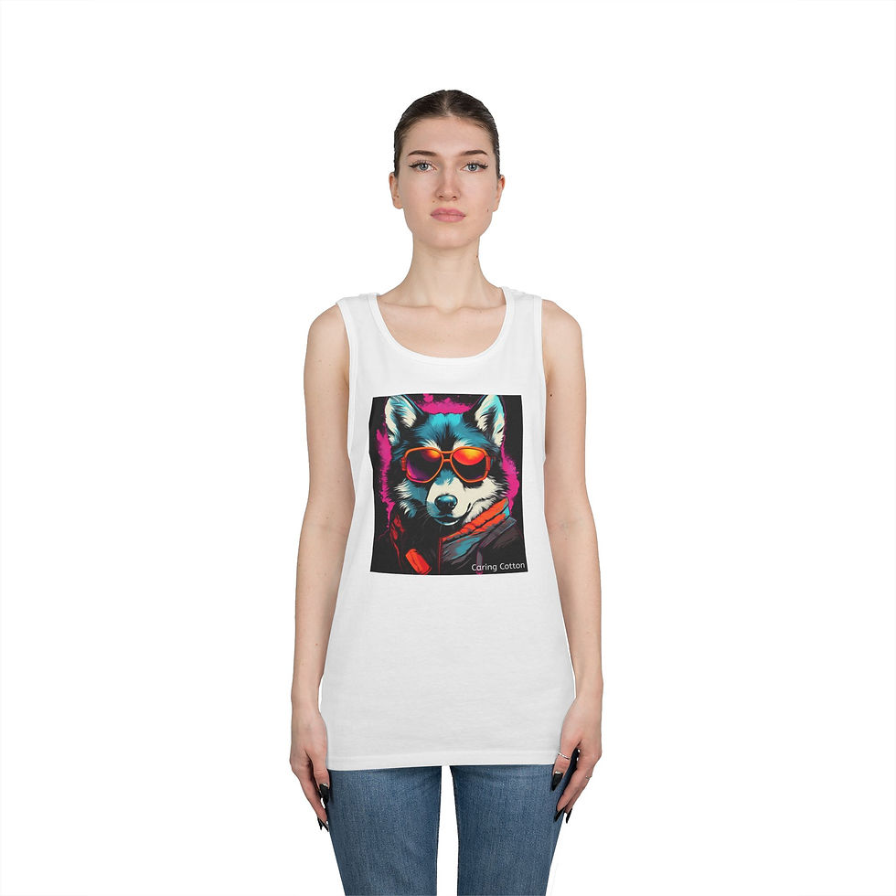 Thumbnail: Siberian Husky Cool Guy Tank Top