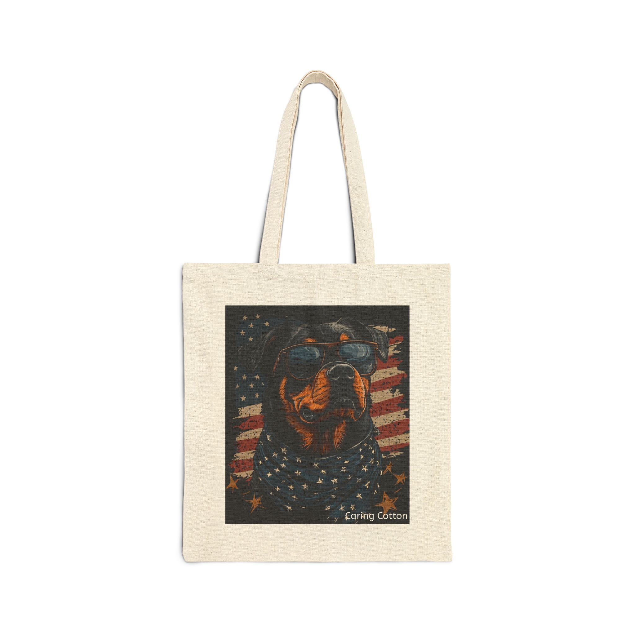 Dog Lover's Cotton Tote Bag
