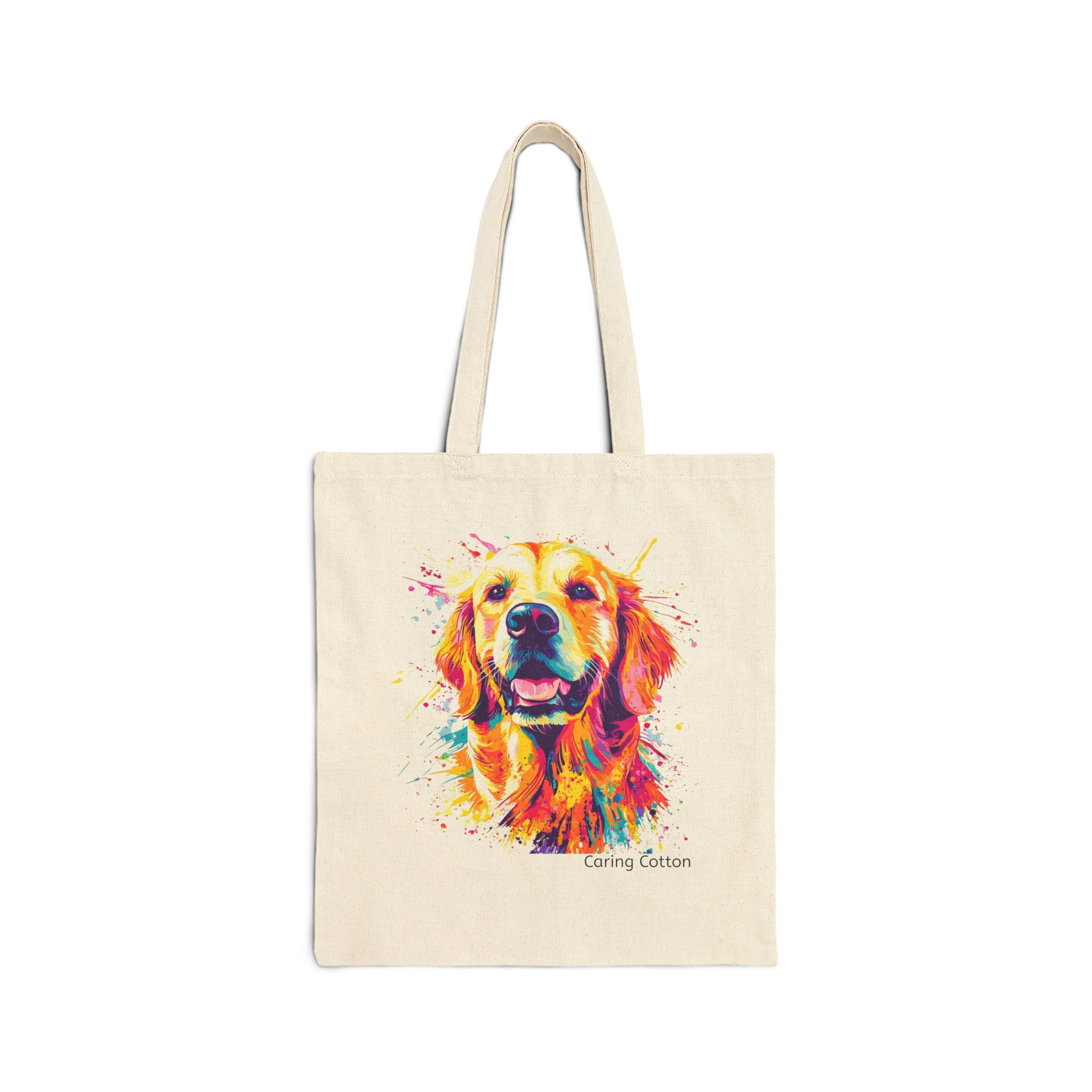 Dog Lover's Cotton Tote Bag