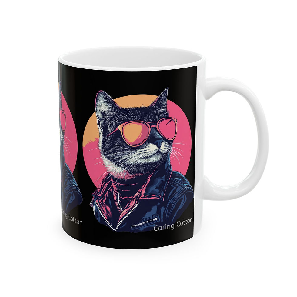 Thumbnail: Stylish Cat Lover Mug 