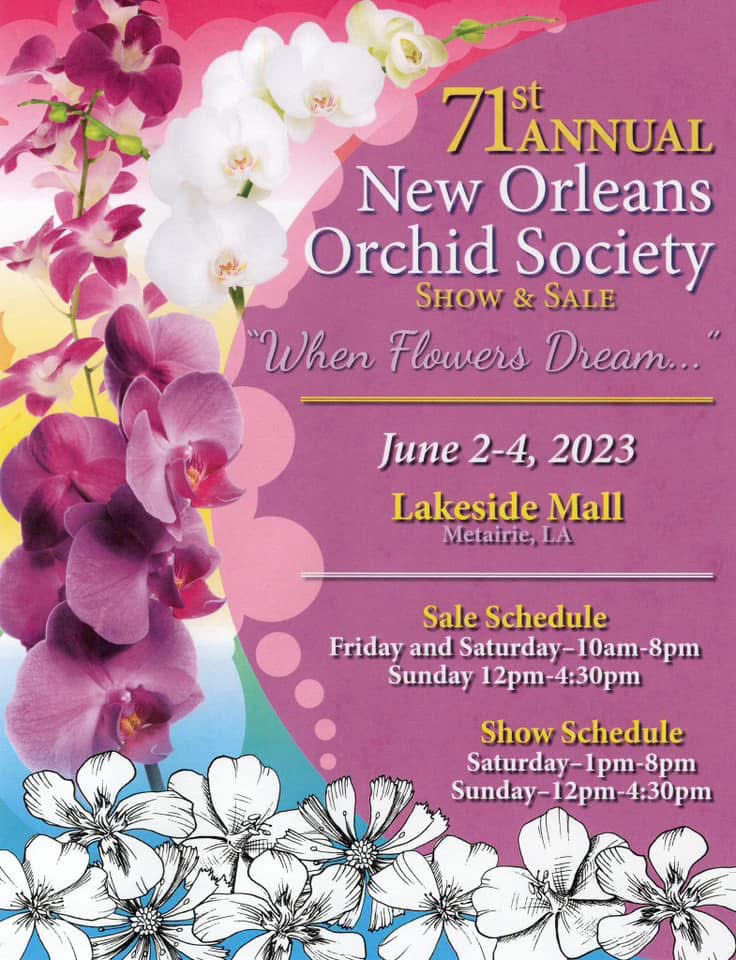New Orleans Orchid Society 74th Show & Sale
