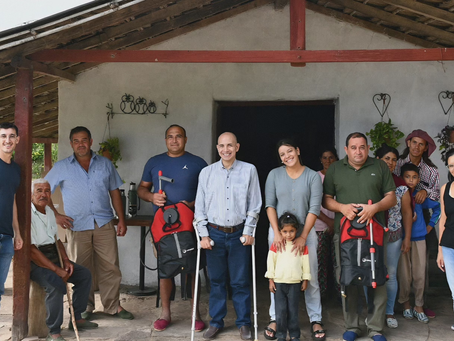 El Concejo Deliberante hizo entrega
de equipamiento para la prevención de incendios y
mejoras en vivienda en el Paraje San Salvador