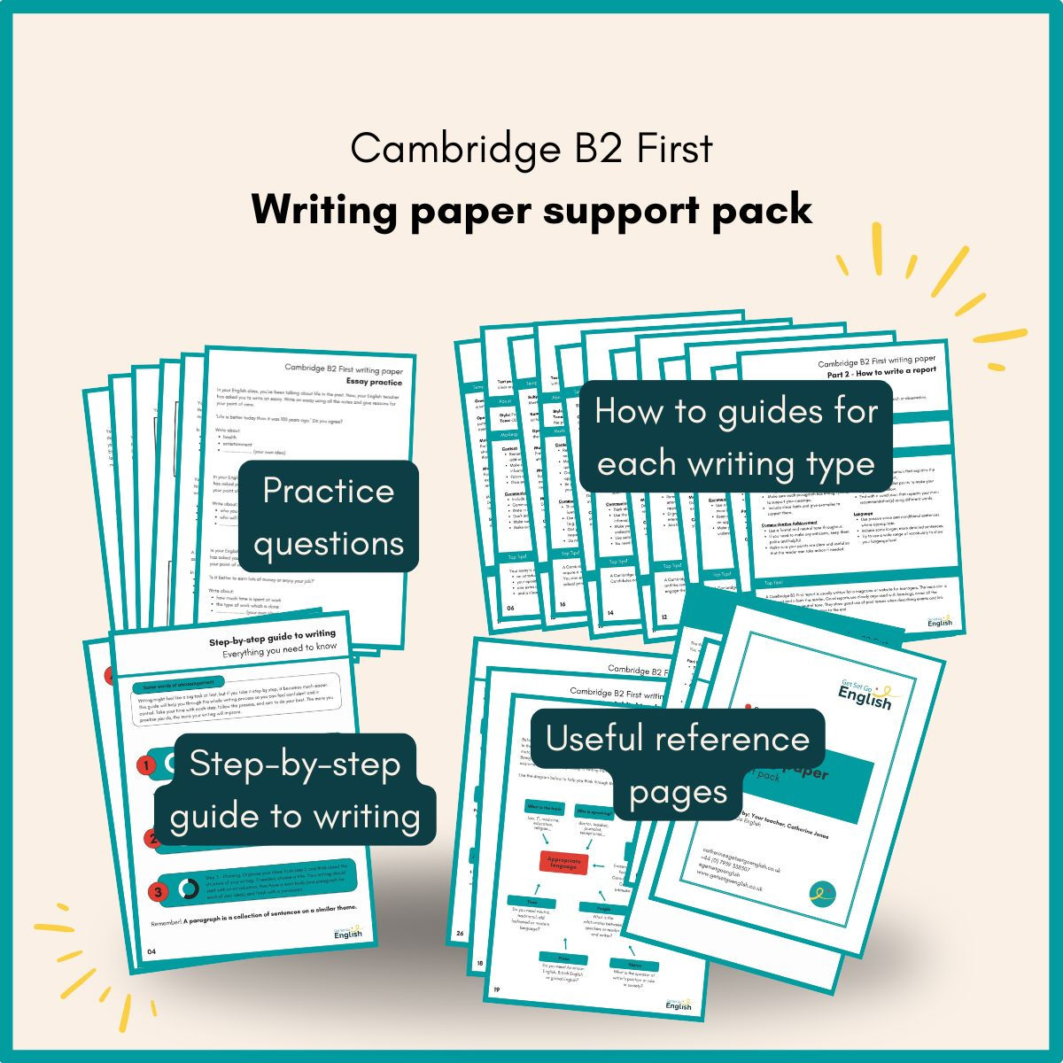 Writing support pack