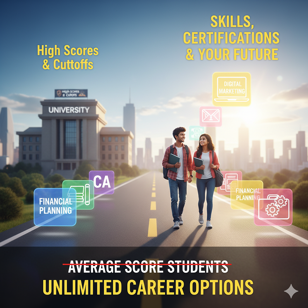 Best Career Options for Average Score Students After 12th Commerce