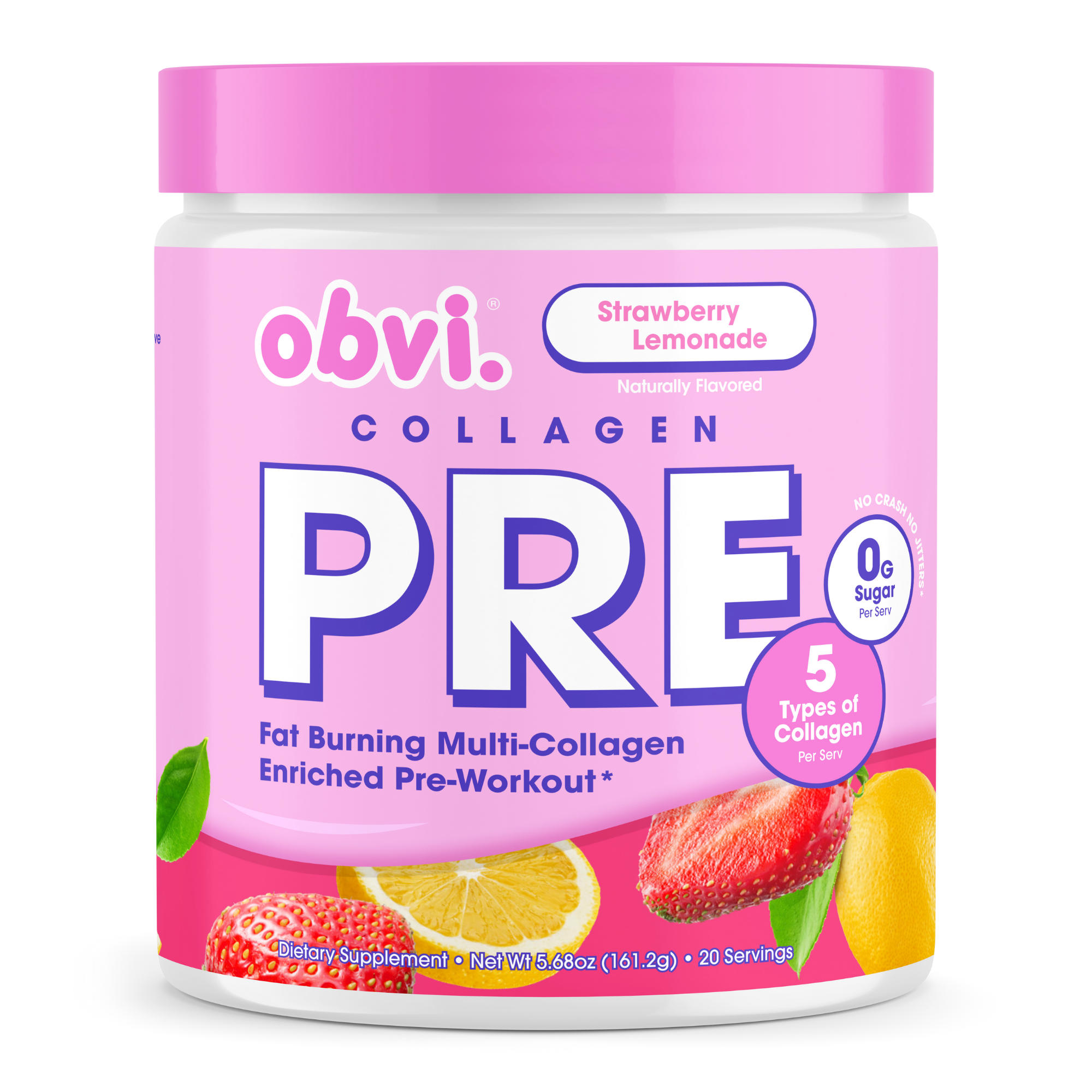 Obvi Burn Preworkout - Strawberry Lemonade