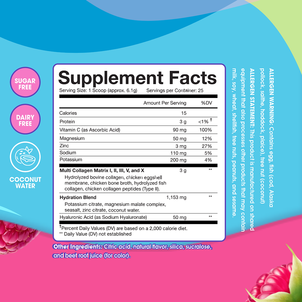 Thumbnail: Collagen Hydration - Raspberry Rosé