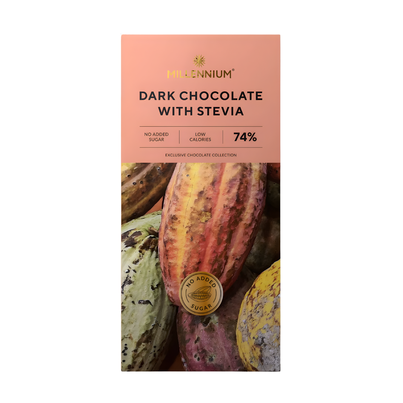 Millenium - Dark Chocolate with Stevia 74%