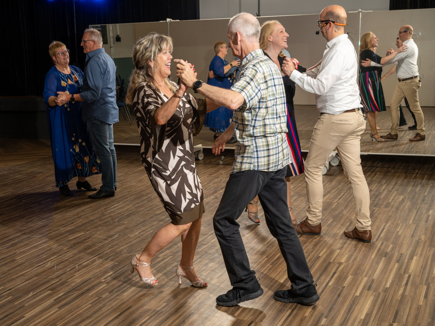 Gelukkig beginnende dansers