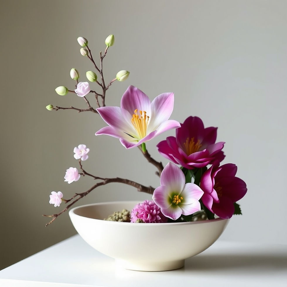 Ikebana: Finding Calm in Simple Arrangements
