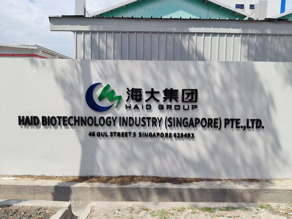 Metal Box Up Signage