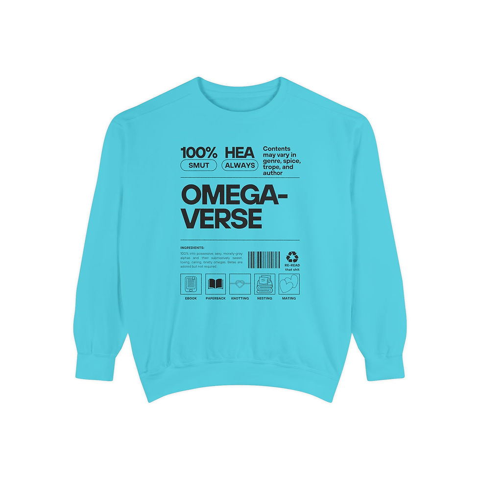 Thumbnail: Omegaverse Ingredients Unisex Sweatshirt - Pick your color