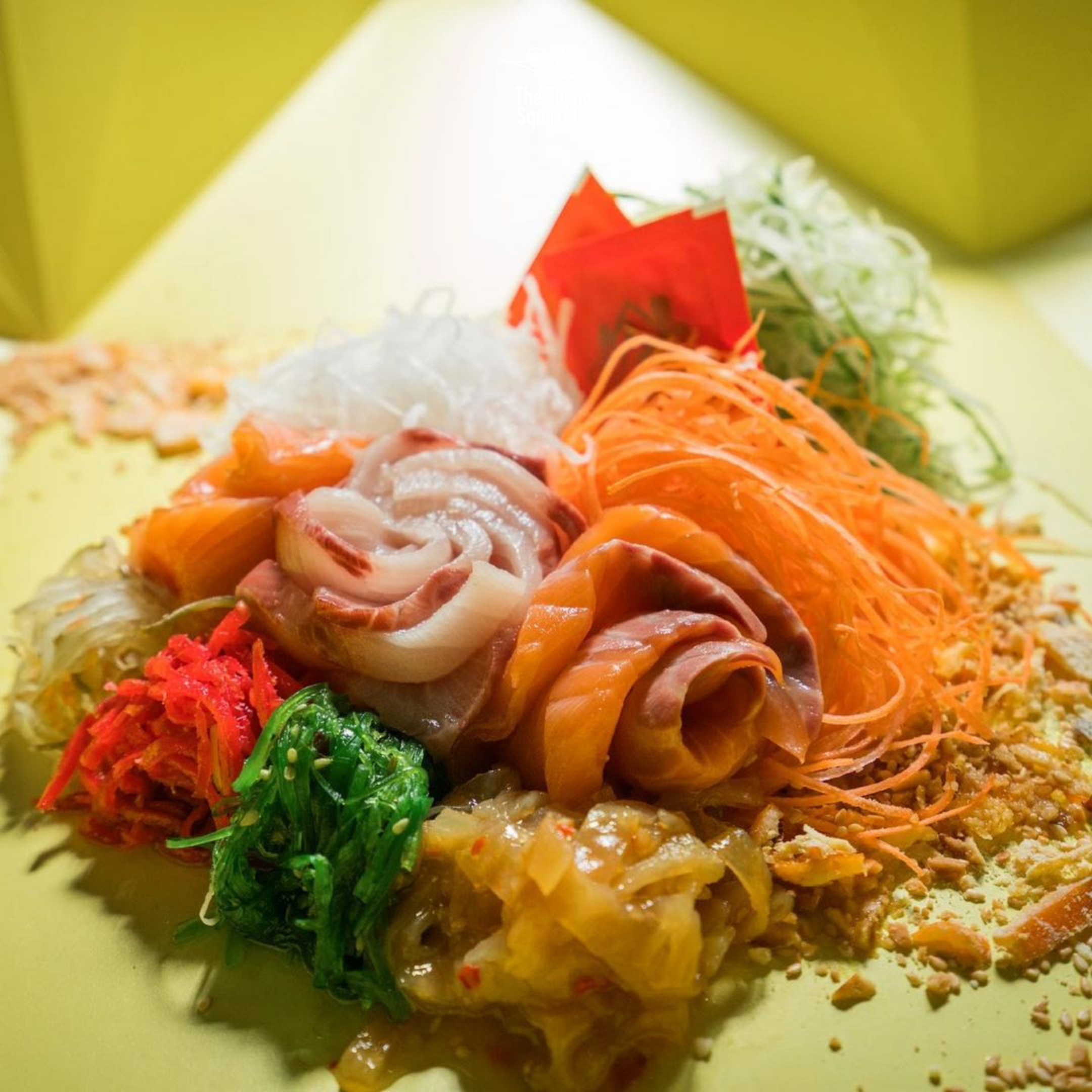 Arranged Food and Objects