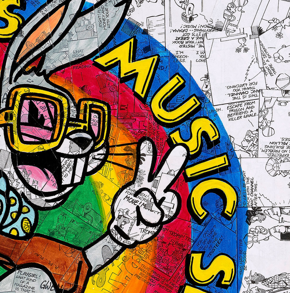 Thumbnail: Bugs Bunny - Ltd Ed Giclee Print (40x40, 60x60, 80x80, 120x120 cm)