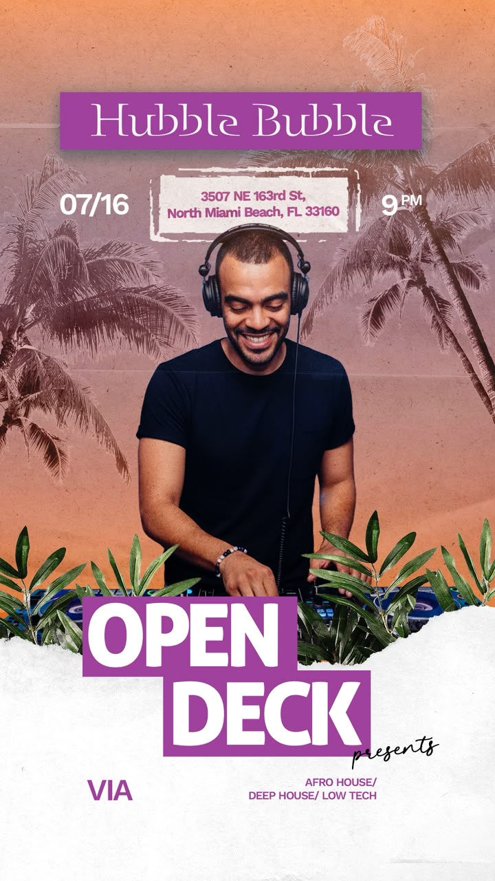 DJ & Open Deck Nights in North Miami Beach