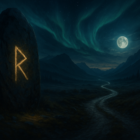 Raido rune meaning – the journey of life and cosmic order