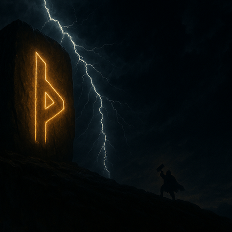 Thurisaz rune meaning – thorn of conflict and protection