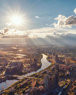Смотровая площадка Москва-сити Выше Только Любовь