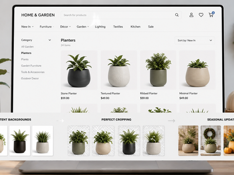 Why Marketplaces love 3D: consistent backgrounds, perfect cropping & seasonal updates