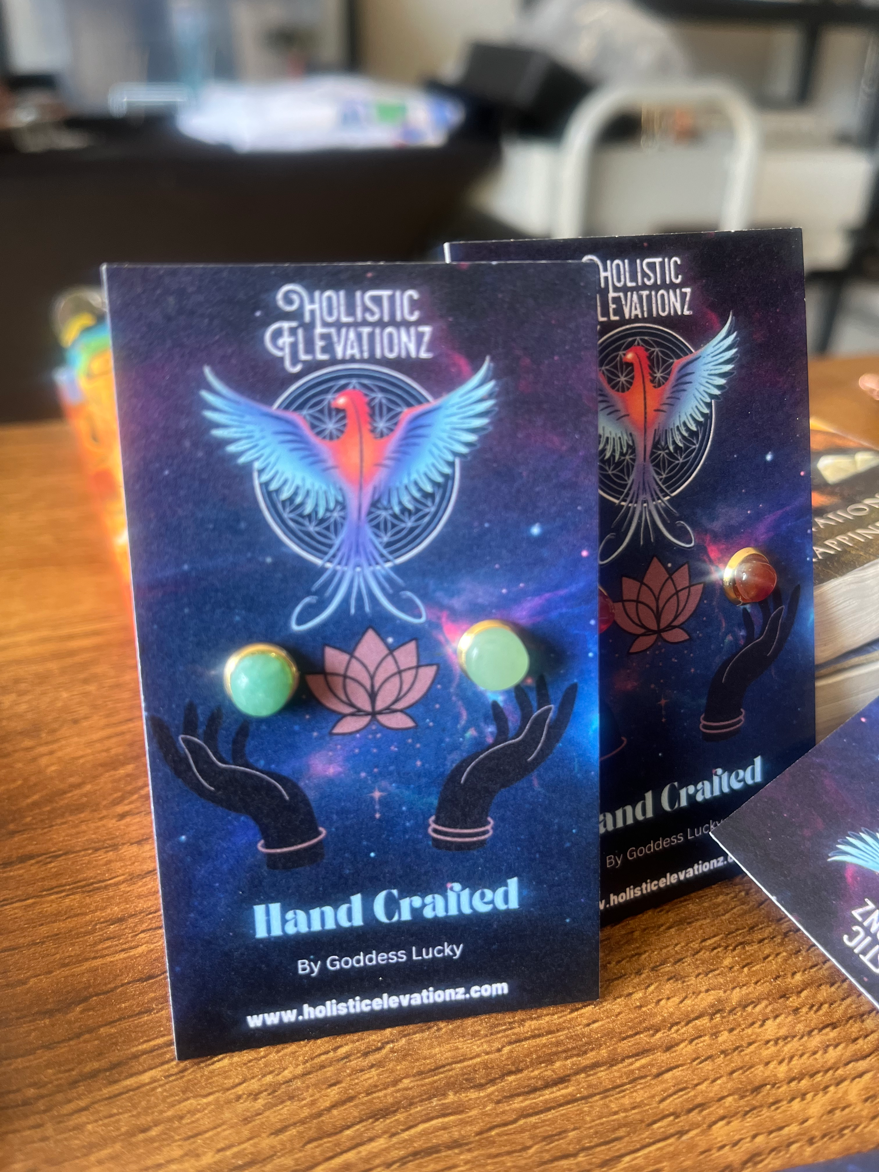 Gemstone Earring Studs