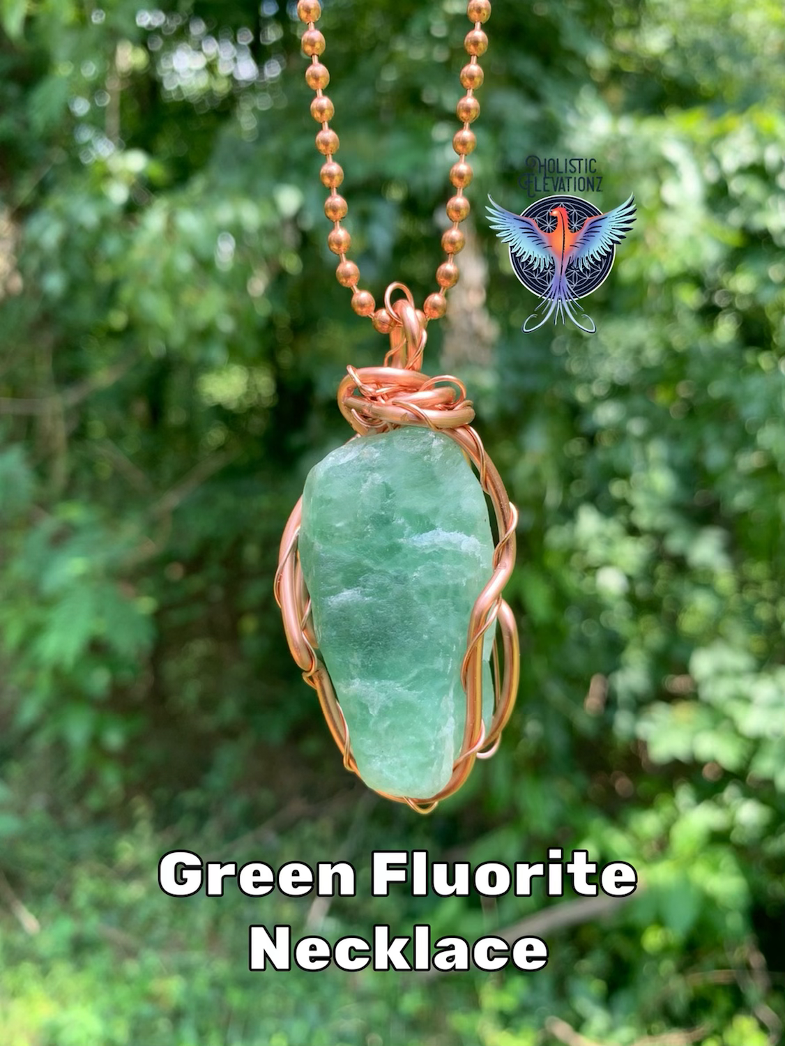 Green Fluorite Necklace 