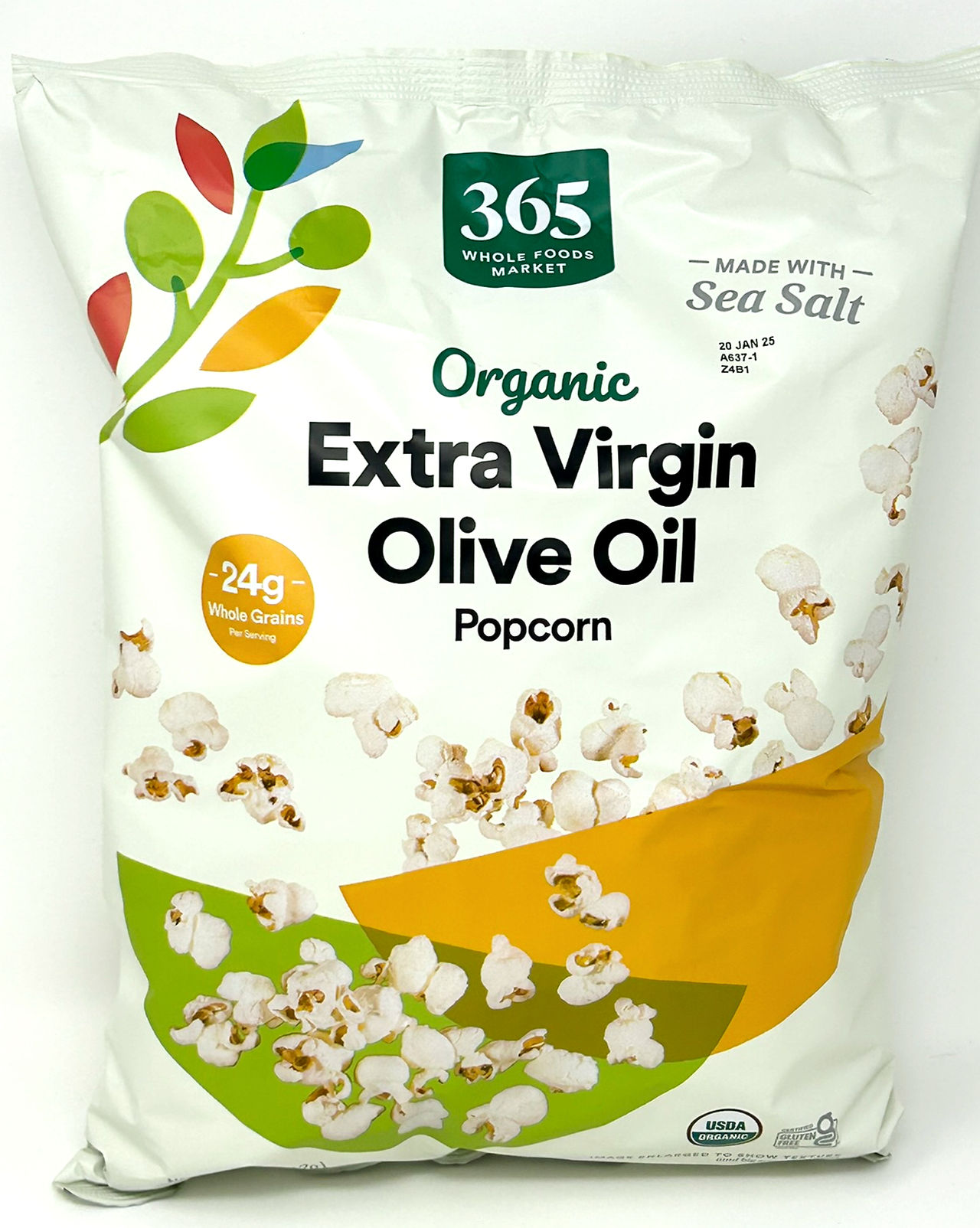 Organic Olive Oil Popcorn