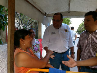 Acanceh y Timucuy Reciben con júbilo Jorge Zavala Castro