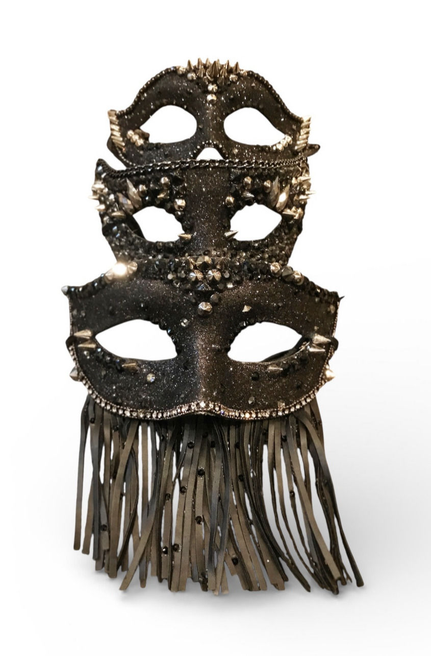 Mask design by Sarah Sparkles.