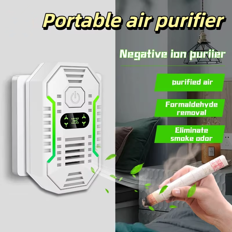 Low Energy Consumption USB Plug Negative Ion Air Purifier Eliminates Odors Purif