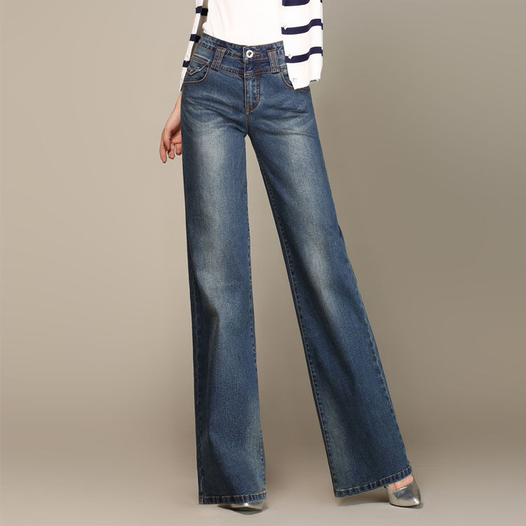 Thumbnail: Everyday Wide Leg Jeans – Relaxed High Waist Fit