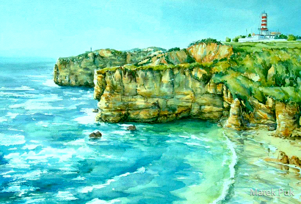 Algarve Steilküste Portugal