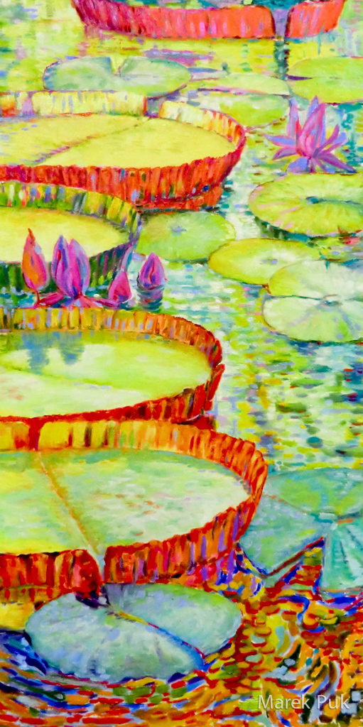 Teich mit Rafflesia