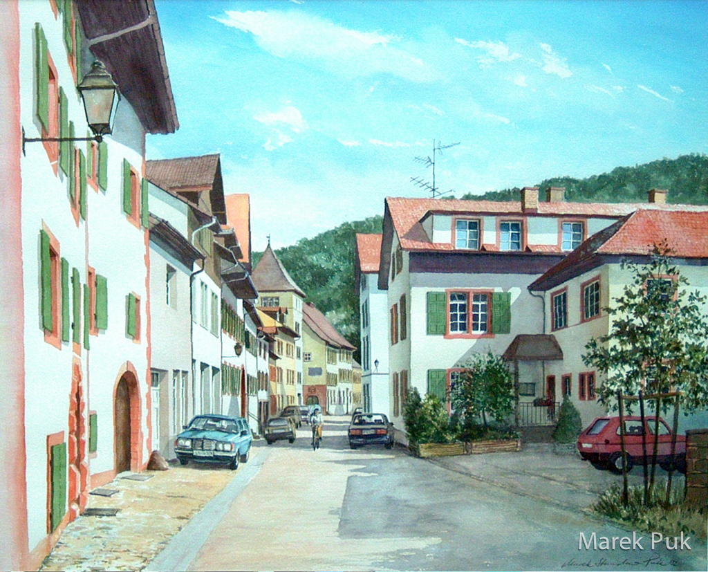 Schopfheim Altstadt Wallstrasse
