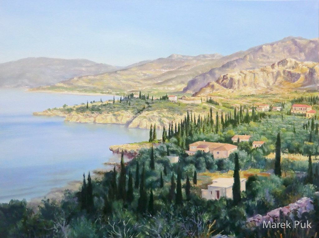 Landschaft auf dem Peleponnes