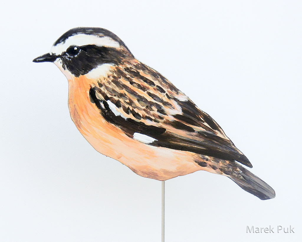 Braunkehlchen 081a-Dekovogel